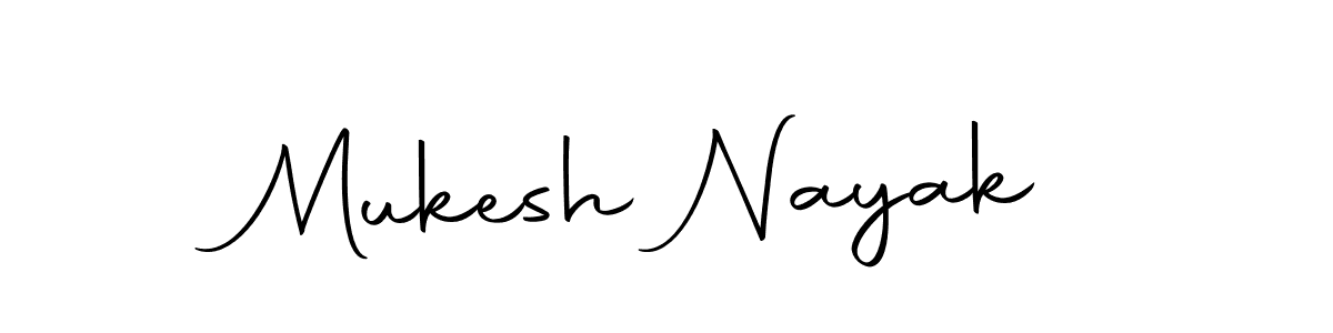 Make a beautiful signature design for name Mukesh Nayak. With this signature (Autography-DOLnW) style, you can create a handwritten signature for free. Mukesh Nayak signature style 10 images and pictures png