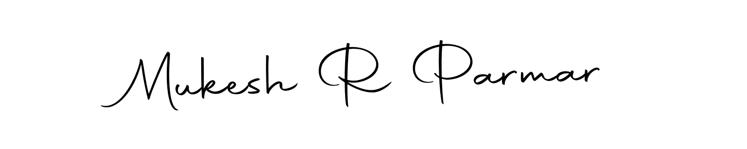 How to make Mukesh R Parmar signature? Autography-DOLnW is a professional autograph style. Create handwritten signature for Mukesh R Parmar name. Mukesh R Parmar signature style 10 images and pictures png