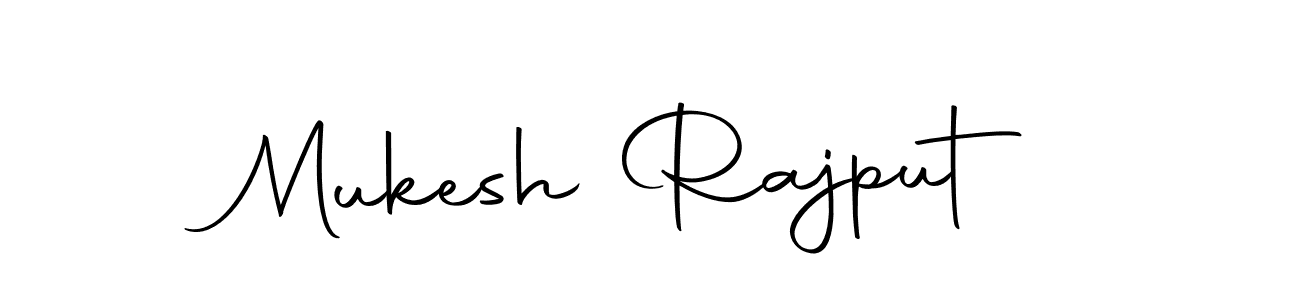 Create a beautiful signature design for name Mukesh Rajput. With this signature (Autography-DOLnW) fonts, you can make a handwritten signature for free. Mukesh Rajput signature style 10 images and pictures png