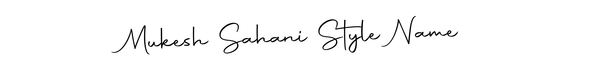 How to make Mukesh Sahani Style Name signature? Autography-DOLnW is a professional autograph style. Create handwritten signature for Mukesh Sahani Style Name name. Mukesh Sahani Style Name signature style 10 images and pictures png