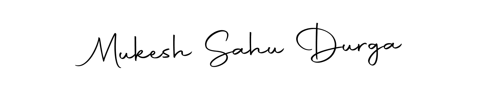 The best way (Autography-DOLnW) to make a short signature is to pick only two or three words in your name. The name Mukesh Sahu Durga include a total of six letters. For converting this name. Mukesh Sahu Durga signature style 10 images and pictures png