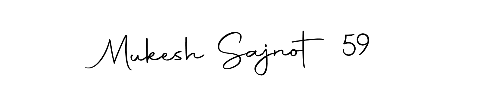 if you are searching for the best signature style for your name Mukesh Sajnot 59. so please give up your signature search. here we have designed multiple signature styles  using Autography-DOLnW. Mukesh Sajnot 59 signature style 10 images and pictures png