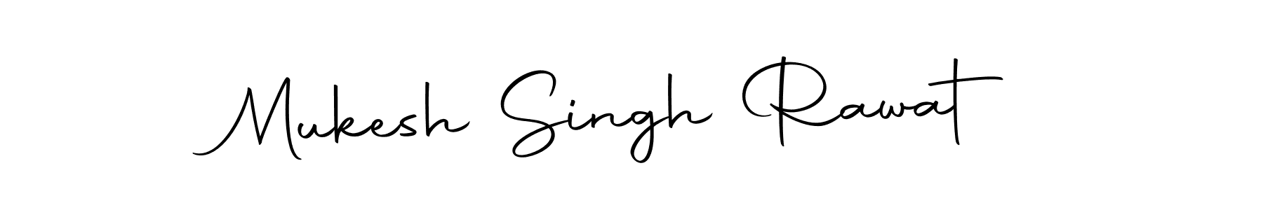 Design your own signature with our free online signature maker. With this signature software, you can create a handwritten (Autography-DOLnW) signature for name Mukesh Singh Rawat. Mukesh Singh Rawat signature style 10 images and pictures png