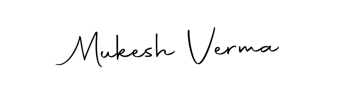 Use a signature maker to create a handwritten signature online. With this signature software, you can design (Autography-DOLnW) your own signature for name Mukesh Verma. Mukesh Verma signature style 10 images and pictures png
