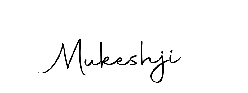 Use a signature maker to create a handwritten signature online. With this signature software, you can design (Autography-DOLnW) your own signature for name Mukeshji. Mukeshji signature style 10 images and pictures png