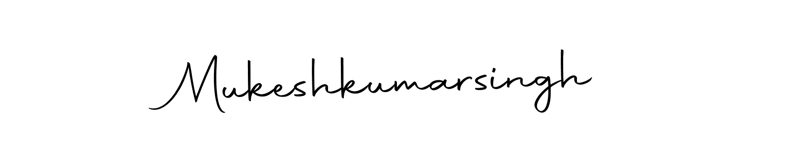 Design your own signature with our free online signature maker. With this signature software, you can create a handwritten (Autography-DOLnW) signature for name Mukeshkumarsingh. Mukeshkumarsingh signature style 10 images and pictures png