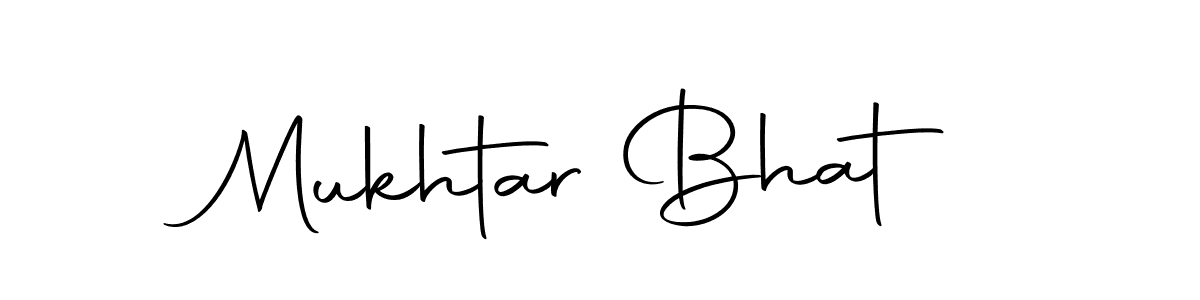 Make a short Mukhtar Bhat signature style. Manage your documents anywhere anytime using Autography-DOLnW. Create and add eSignatures, submit forms, share and send files easily. Mukhtar Bhat signature style 10 images and pictures png