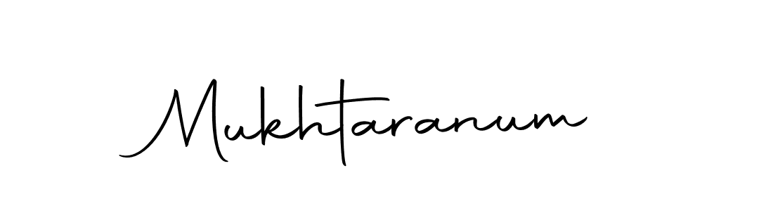 Make a beautiful signature design for name Mukhtaranum. With this signature (Autography-DOLnW) style, you can create a handwritten signature for free. Mukhtaranum signature style 10 images and pictures png