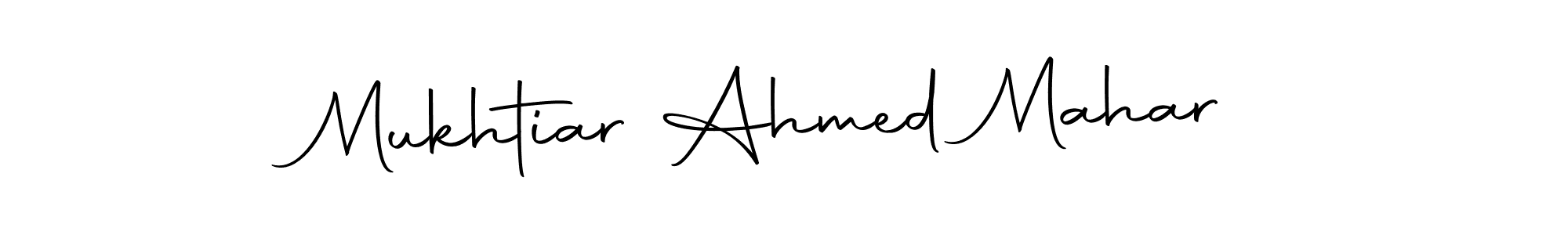 Mukhtiar Ahmed Mahar stylish signature style. Best Handwritten Sign (Autography-DOLnW) for my name. Handwritten Signature Collection Ideas for my name Mukhtiar Ahmed Mahar. Mukhtiar Ahmed Mahar signature style 10 images and pictures png