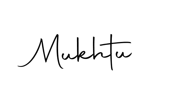 Design your own signature with our free online signature maker. With this signature software, you can create a handwritten (Autography-DOLnW) signature for name Mukhtu. Mukhtu signature style 10 images and pictures png