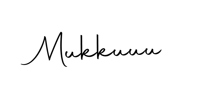 Make a beautiful signature design for name Mukkuuu. With this signature (Autography-DOLnW) style, you can create a handwritten signature for free. Mukkuuu signature style 10 images and pictures png