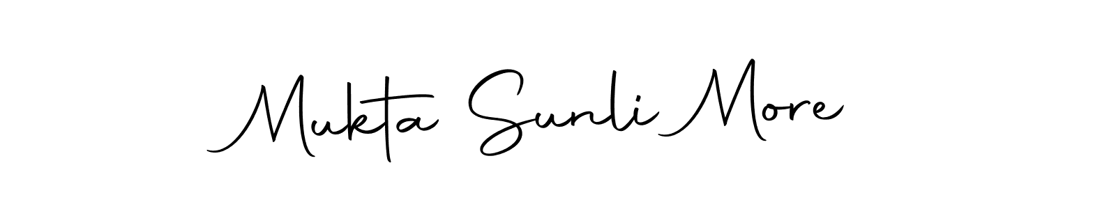 How to Draw Mukta Sunli More signature style? Autography-DOLnW is a latest design signature styles for name Mukta Sunli More. Mukta Sunli More signature style 10 images and pictures png