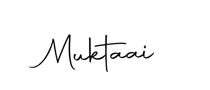Design your own signature with our free online signature maker. With this signature software, you can create a handwritten (Autography-DOLnW) signature for name Muktaai. Muktaai signature style 10 images and pictures png