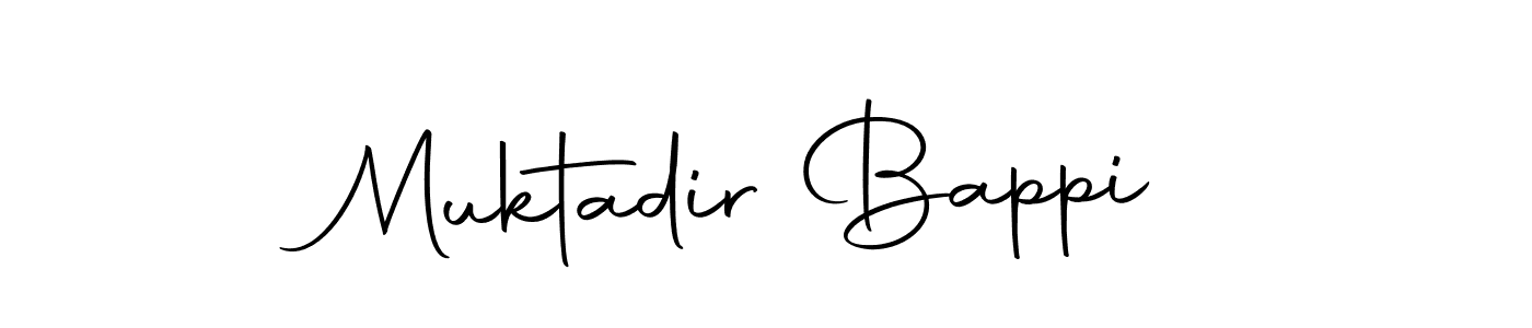 Also we have Muktadir Bappi name is the best signature style. Create professional handwritten signature collection using Autography-DOLnW autograph style. Muktadir Bappi signature style 10 images and pictures png