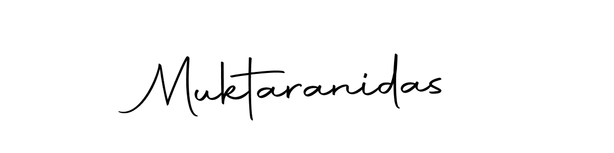 Make a beautiful signature design for name Muktaranidas. With this signature (Autography-DOLnW) style, you can create a handwritten signature for free. Muktaranidas signature style 10 images and pictures png