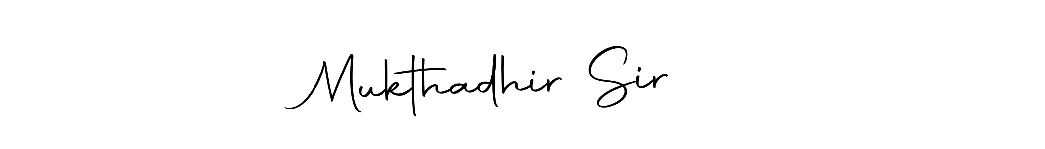 You should practise on your own different ways (Autography-DOLnW) to write your name (Mukthadhir Sir ❤️) in signature. don't let someone else do it for you. Mukthadhir Sir ❤️ signature style 10 images and pictures png