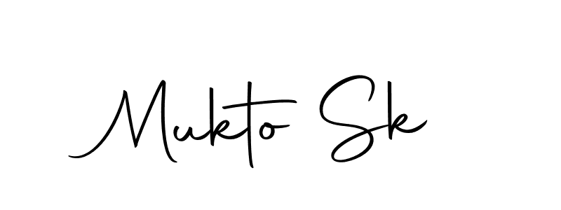 The best way (Autography-DOLnW) to make a short signature is to pick only two or three words in your name. The name Mukto Sk include a total of six letters. For converting this name. Mukto Sk signature style 10 images and pictures png