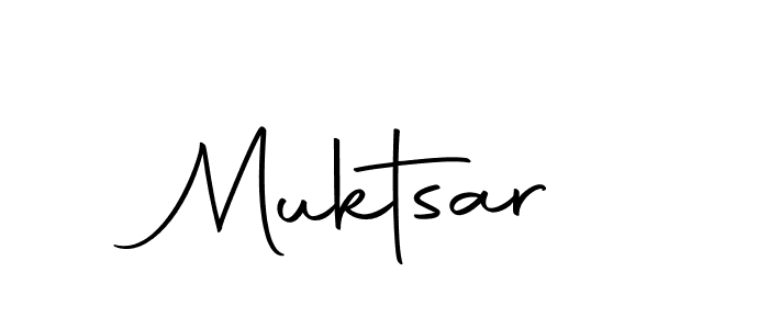 Design your own signature with our free online signature maker. With this signature software, you can create a handwritten (Autography-DOLnW) signature for name Muktsar. Muktsar signature style 10 images and pictures png