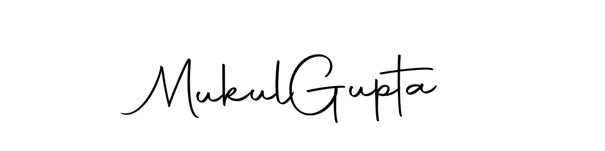 Design your own signature with our free online signature maker. With this signature software, you can create a handwritten (Autography-DOLnW) signature for name Mukul  Gupta. Mukul  Gupta signature style 10 images and pictures png