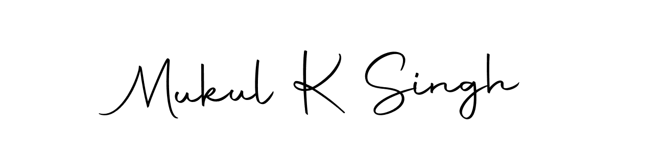 Use a signature maker to create a handwritten signature online. With this signature software, you can design (Autography-DOLnW) your own signature for name Mukul K Singh. Mukul K Singh signature style 10 images and pictures png