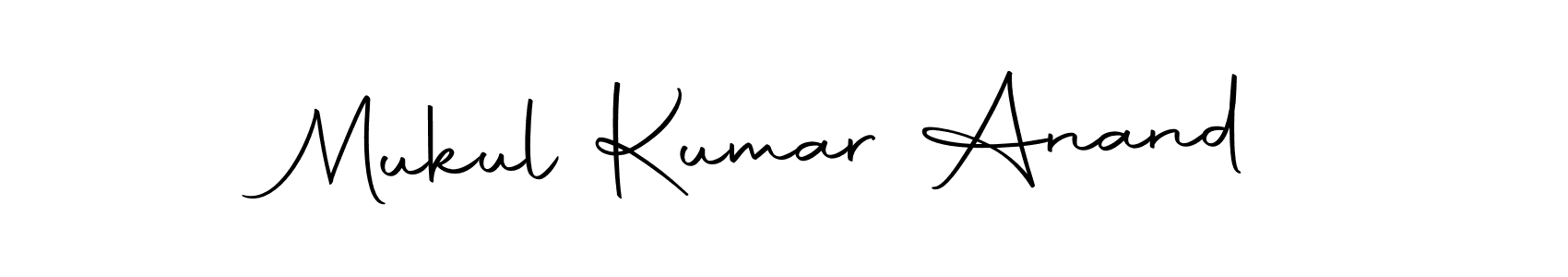 Make a beautiful signature design for name Mukul Kumar Anand. Use this online signature maker to create a handwritten signature for free. Mukul Kumar Anand signature style 10 images and pictures png