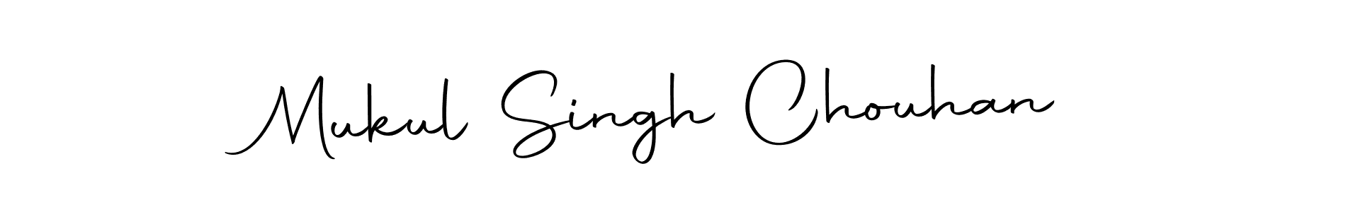 How to make Mukul Singh Chouhan name signature. Use Autography-DOLnW style for creating short signs online. This is the latest handwritten sign. Mukul Singh Chouhan signature style 10 images and pictures png