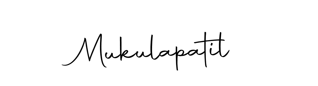 Also we have Mukulapatil name is the best signature style. Create professional handwritten signature collection using Autography-DOLnW autograph style. Mukulapatil signature style 10 images and pictures png