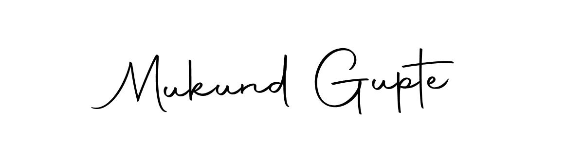 Use a signature maker to create a handwritten signature online. With this signature software, you can design (Autography-DOLnW) your own signature for name Mukund Gupte. Mukund Gupte signature style 10 images and pictures png