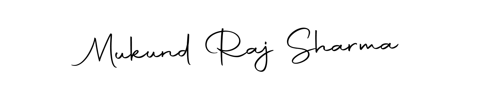 Make a beautiful signature design for name Mukund Raj Sharma. With this signature (Autography-DOLnW) style, you can create a handwritten signature for free. Mukund Raj Sharma signature style 10 images and pictures png