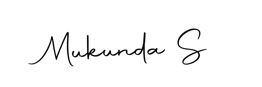 if you are searching for the best signature style for your name Mukunda S. so please give up your signature search. here we have designed multiple signature styles  using Autography-DOLnW. Mukunda S signature style 10 images and pictures png