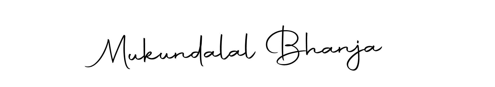 Mukundalal Bhanja stylish signature style. Best Handwritten Sign (Autography-DOLnW) for my name. Handwritten Signature Collection Ideas for my name Mukundalal Bhanja. Mukundalal Bhanja signature style 10 images and pictures png