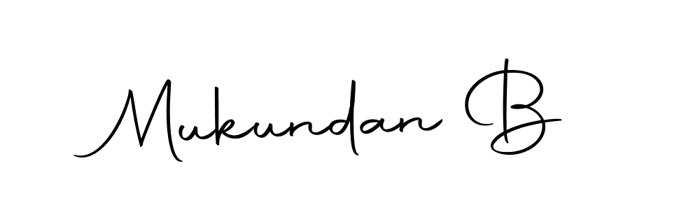 Make a short Mukundan B signature style. Manage your documents anywhere anytime using Autography-DOLnW. Create and add eSignatures, submit forms, share and send files easily. Mukundan B signature style 10 images and pictures png