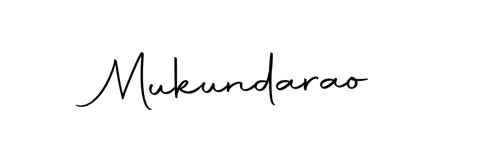 Design your own signature with our free online signature maker. With this signature software, you can create a handwritten (Autography-DOLnW) signature for name Mukundarao. Mukundarao signature style 10 images and pictures png