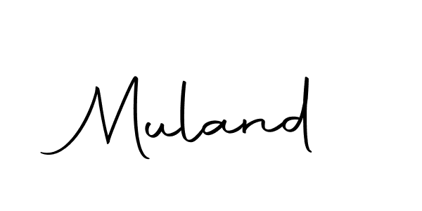 Here are the top 10 professional signature styles for the name Muland. These are the best autograph styles you can use for your name. Muland signature style 10 images and pictures png