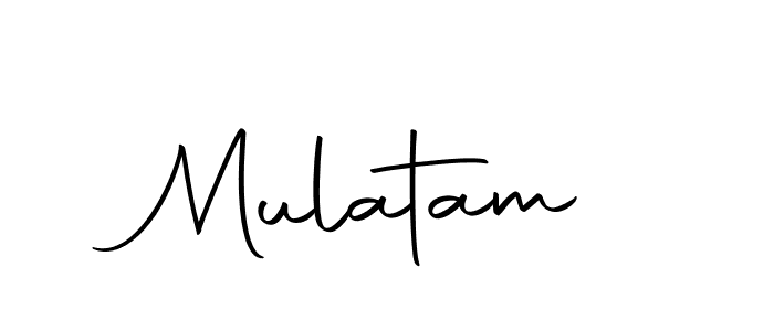 Design your own signature with our free online signature maker. With this signature software, you can create a handwritten (Autography-DOLnW) signature for name Mulatam. Mulatam signature style 10 images and pictures png