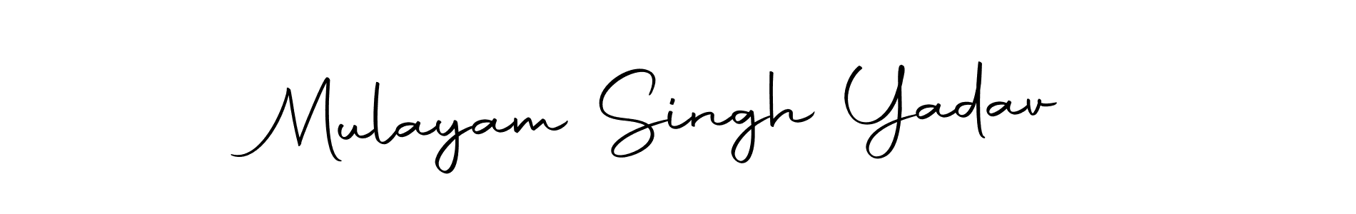 Make a beautiful signature design for name Mulayam Singh Yadav. With this signature (Autography-DOLnW) style, you can create a handwritten signature for free. Mulayam Singh Yadav signature style 10 images and pictures png