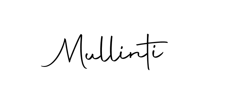 Mullinti stylish signature style. Best Handwritten Sign (Autography-DOLnW) for my name. Handwritten Signature Collection Ideas for my name Mullinti. Mullinti signature style 10 images and pictures png