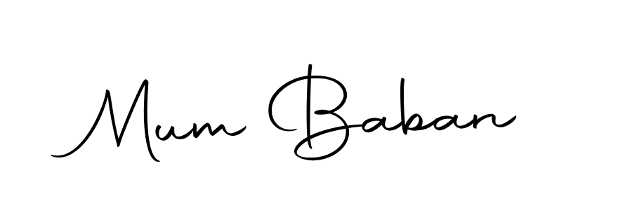 How to Draw Mum Baban signature style? Autography-DOLnW is a latest design signature styles for name Mum Baban. Mum Baban signature style 10 images and pictures png