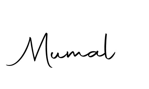 Mumal stylish signature style. Best Handwritten Sign (Autography-DOLnW) for my name. Handwritten Signature Collection Ideas for my name Mumal. Mumal signature style 10 images and pictures png