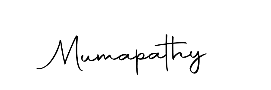 Make a beautiful signature design for name Mumapathy. With this signature (Autography-DOLnW) style, you can create a handwritten signature for free. Mumapathy signature style 10 images and pictures png