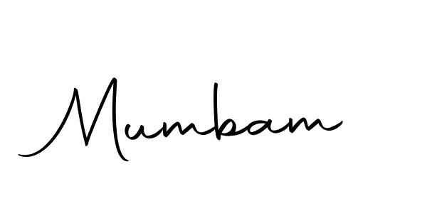 Mumbam stylish signature style. Best Handwritten Sign (Autography-DOLnW) for my name. Handwritten Signature Collection Ideas for my name Mumbam. Mumbam signature style 10 images and pictures png