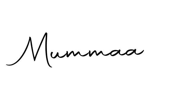 How to make Mummaa signature? Autography-DOLnW is a professional autograph style. Create handwritten signature for Mummaa name. Mummaa signature style 10 images and pictures png