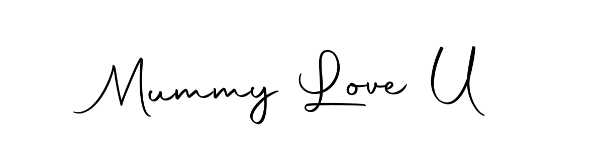 The best way (Autography-DOLnW) to make a short signature is to pick only two or three words in your name. The name Mummy Love U include a total of six letters. For converting this name. Mummy Love U signature style 10 images and pictures png