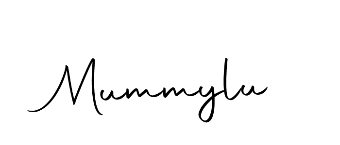 Create a beautiful signature design for name Mummylu. With this signature (Autography-DOLnW) fonts, you can make a handwritten signature for free. Mummylu signature style 10 images and pictures png