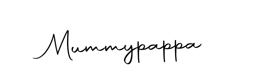 Mummypappa stylish signature style. Best Handwritten Sign (Autography-DOLnW) for my name. Handwritten Signature Collection Ideas for my name Mummypappa. Mummypappa signature style 10 images and pictures png