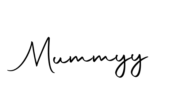 if you are searching for the best signature style for your name Mummyy. so please give up your signature search. here we have designed multiple signature styles  using Autography-DOLnW. Mummyy signature style 10 images and pictures png
