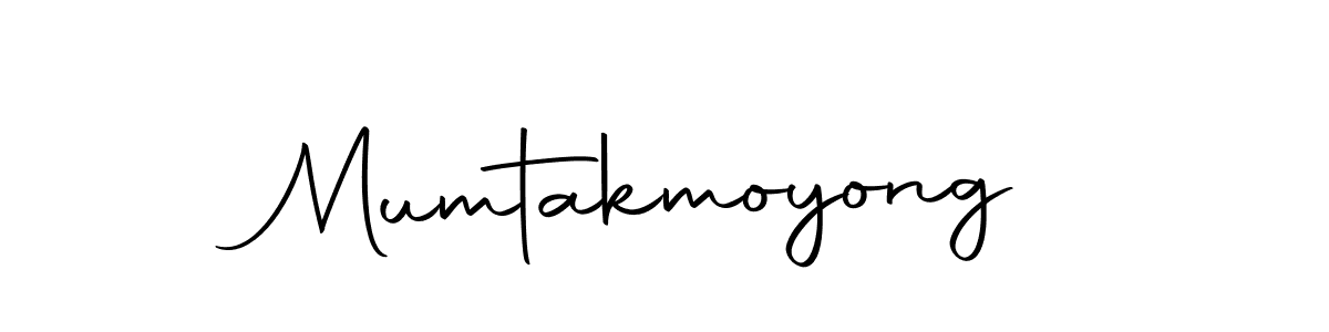 Design your own signature with our free online signature maker. With this signature software, you can create a handwritten (Autography-DOLnW) signature for name Mumtakmoyong. Mumtakmoyong signature style 10 images and pictures png