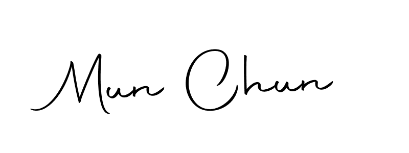Autography-DOLnW is a professional signature style that is perfect for those who want to add a touch of class to their signature. It is also a great choice for those who want to make their signature more unique. Get Mun Chun name to fancy signature for free. Mun Chun signature style 10 images and pictures png