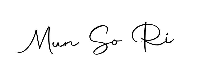 You should practise on your own different ways (Autography-DOLnW) to write your name (Mun So Ri) in signature. don't let someone else do it for you. Mun So Ri signature style 10 images and pictures png