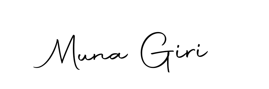 Also we have Muna Giri name is the best signature style. Create professional handwritten signature collection using Autography-DOLnW autograph style. Muna Giri signature style 10 images and pictures png